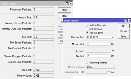 Mikrotik Wireless Tools