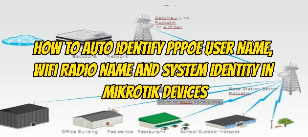 How to Auto Identify PPPoE User Name, Wifi Radio Name and System Identity in Mikrotik Devices