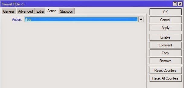 Firewall Filter Action