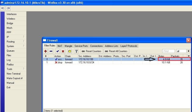 Block Facebook in Mikrotik