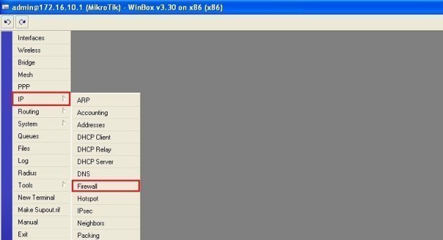 Block Facebook in Mikrotik