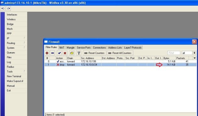 Block Facebook in Mikrotik