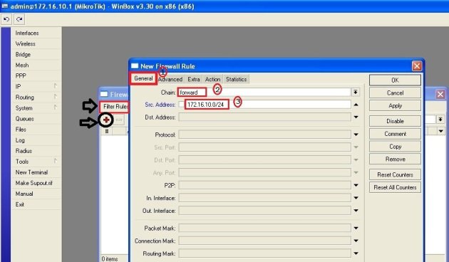 Block Facebook in Mikrotik