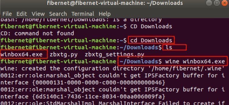 How to Run Winbox Mikrotik on Linux Mint, Ubuntu, etc.