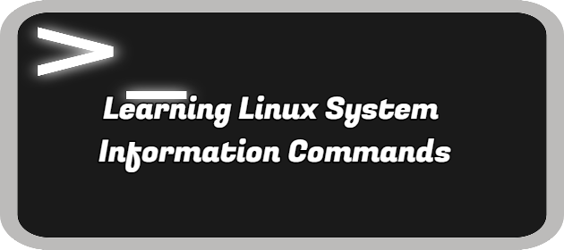 Learning Linux System Information Commands