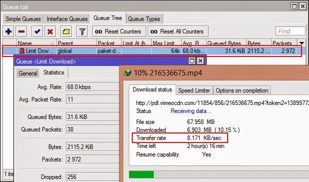 Download after limit