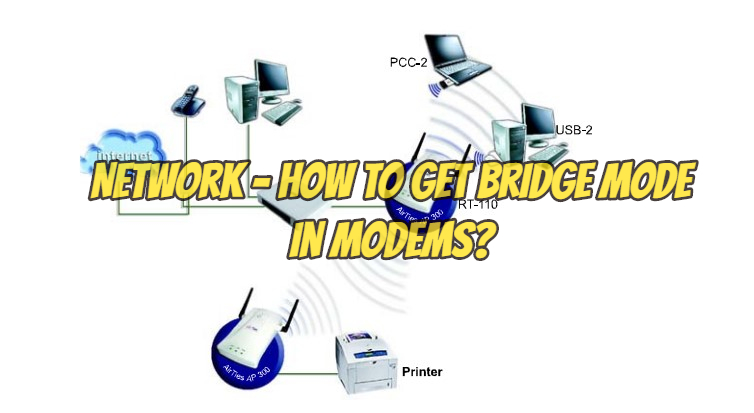 Network – How to Get Bridge Mode in Modems?