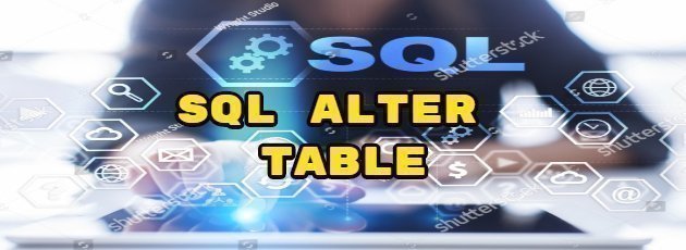 SQL ALTER TABLE