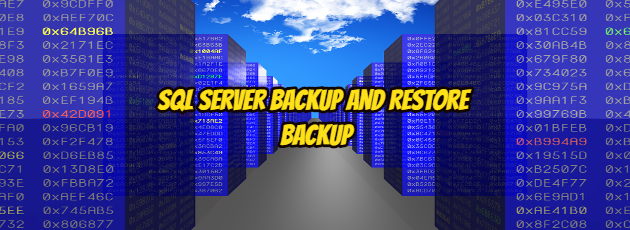 Sql Server Backup and Restore Backup