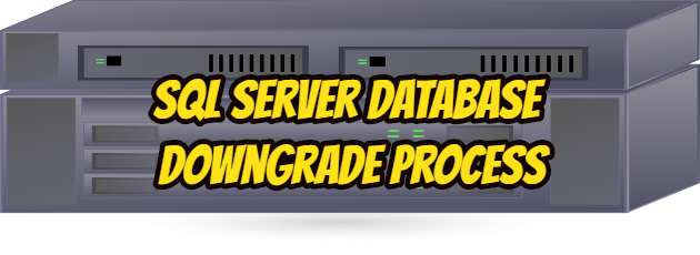 SQL Server Database Downgrade Process