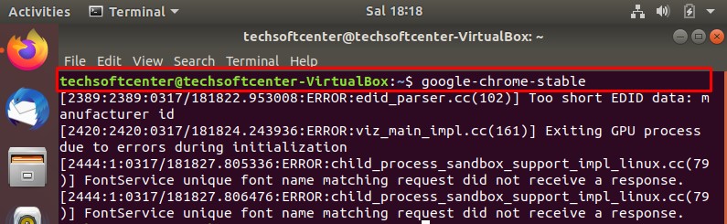 Ubuntu Google Chrome Setup and Solution to Logon Problem
