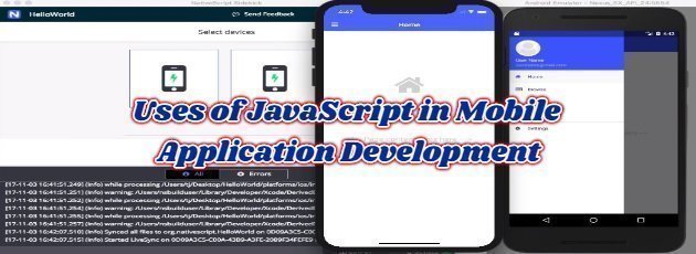 Uses of JavaScript in Mobile Application Development